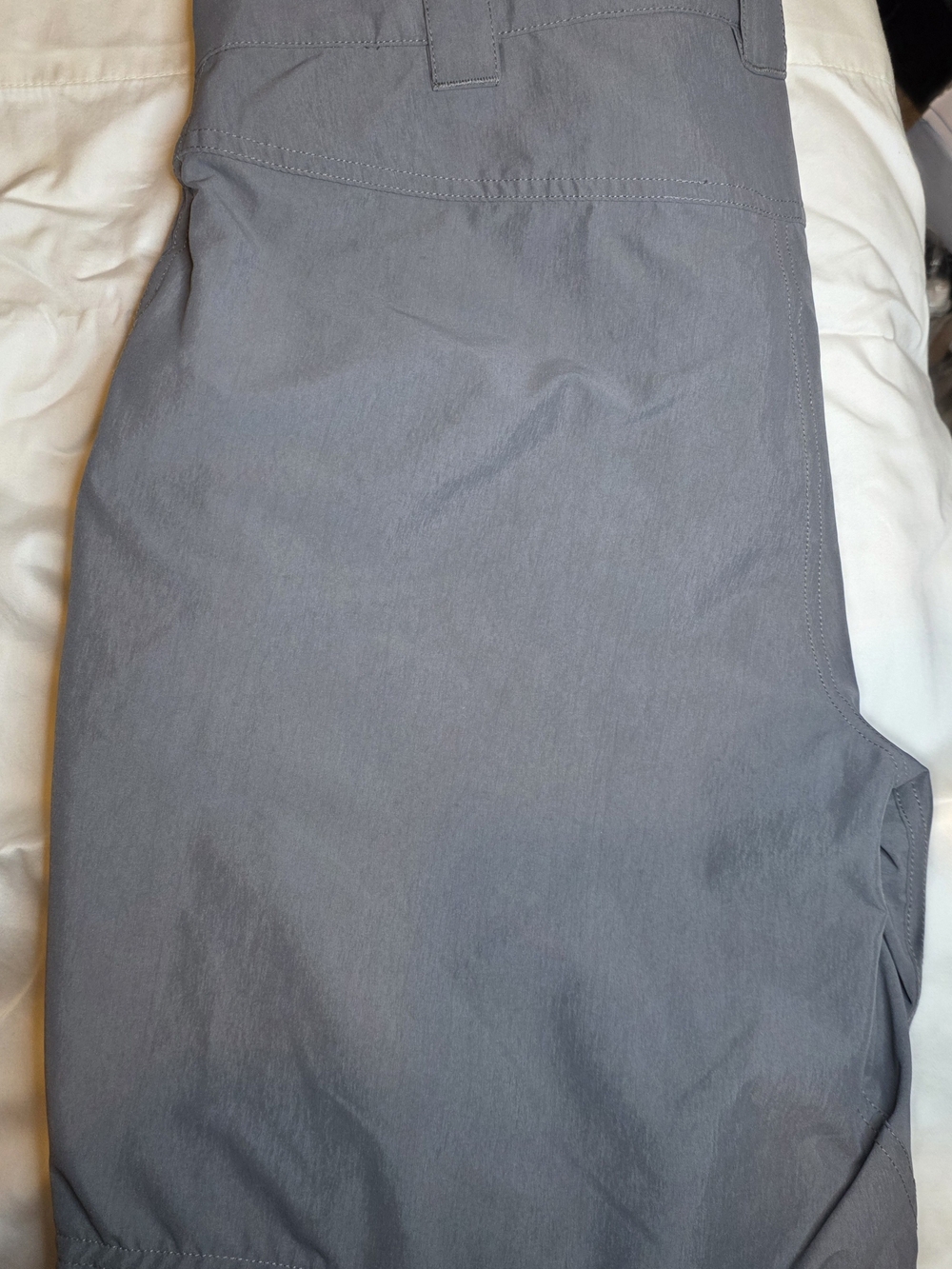 First Lite Gray Men's Hybrid Outdoor Shorts - Picture 5 of 8